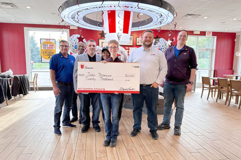 Meet the eleven $20,000 KFC Foundation Scholarship recipients.